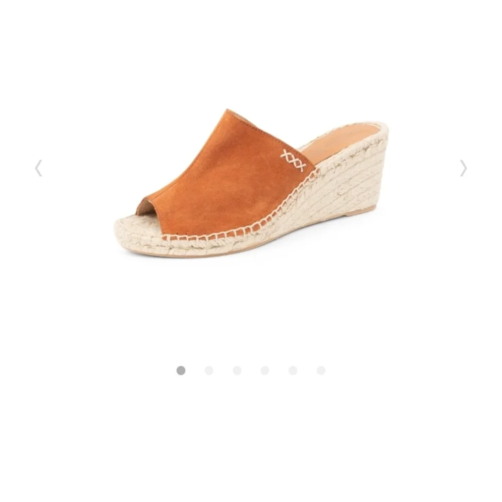Patricia Green Suede Wedge Sandals